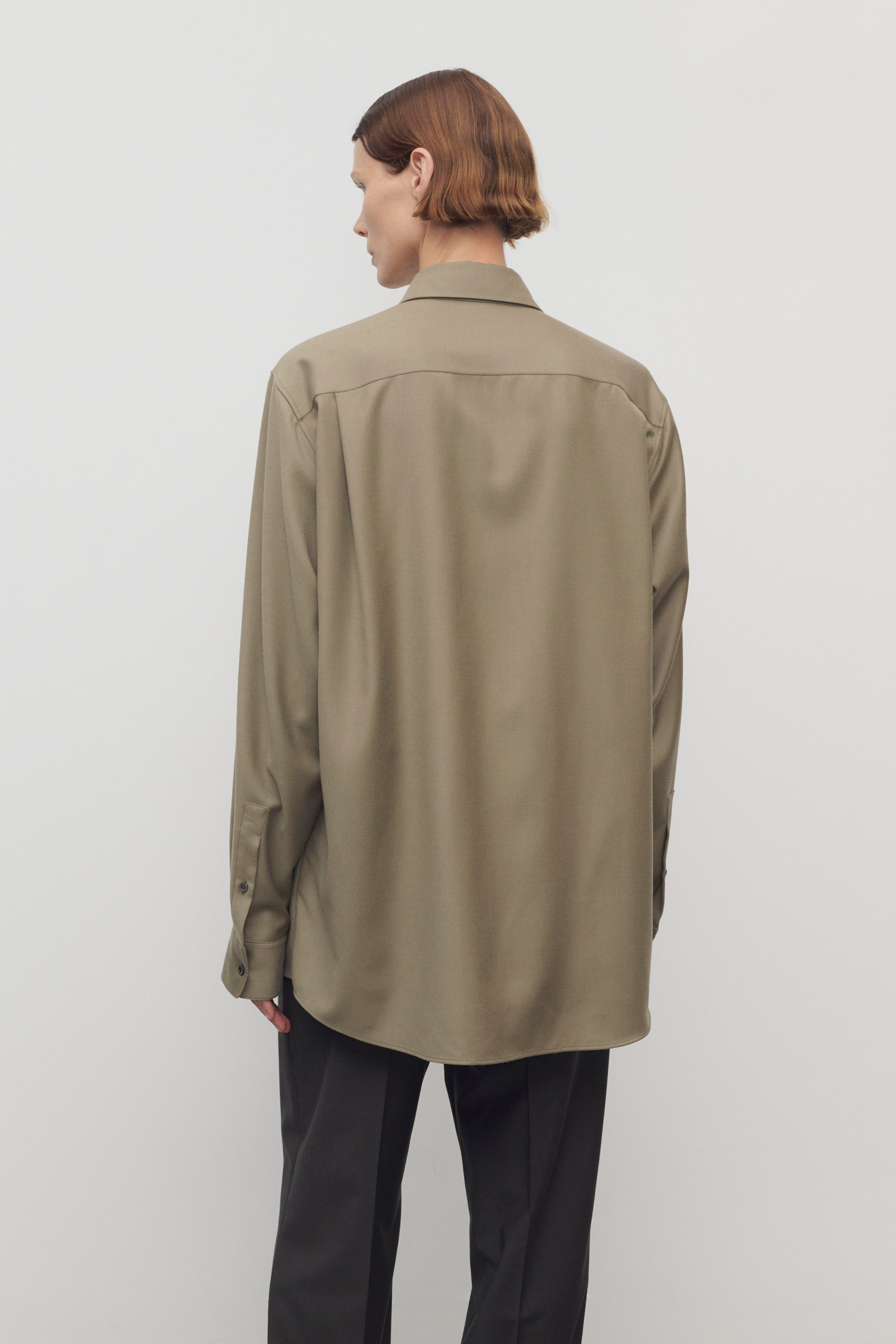 Pino Shirt in Virgin Wool - 5
