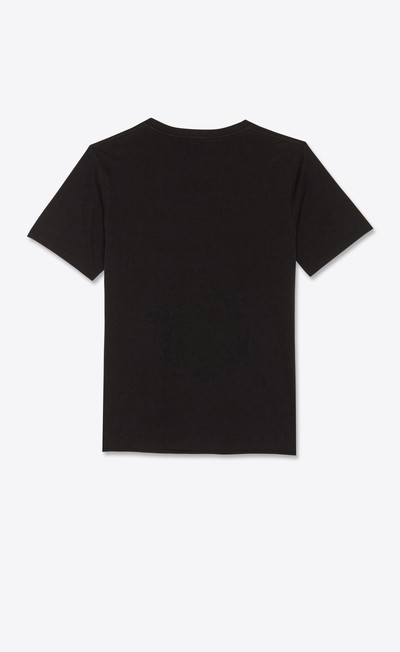 SAINT LAURENT "saint laurent" broken heart jacquard t-shirt outlook