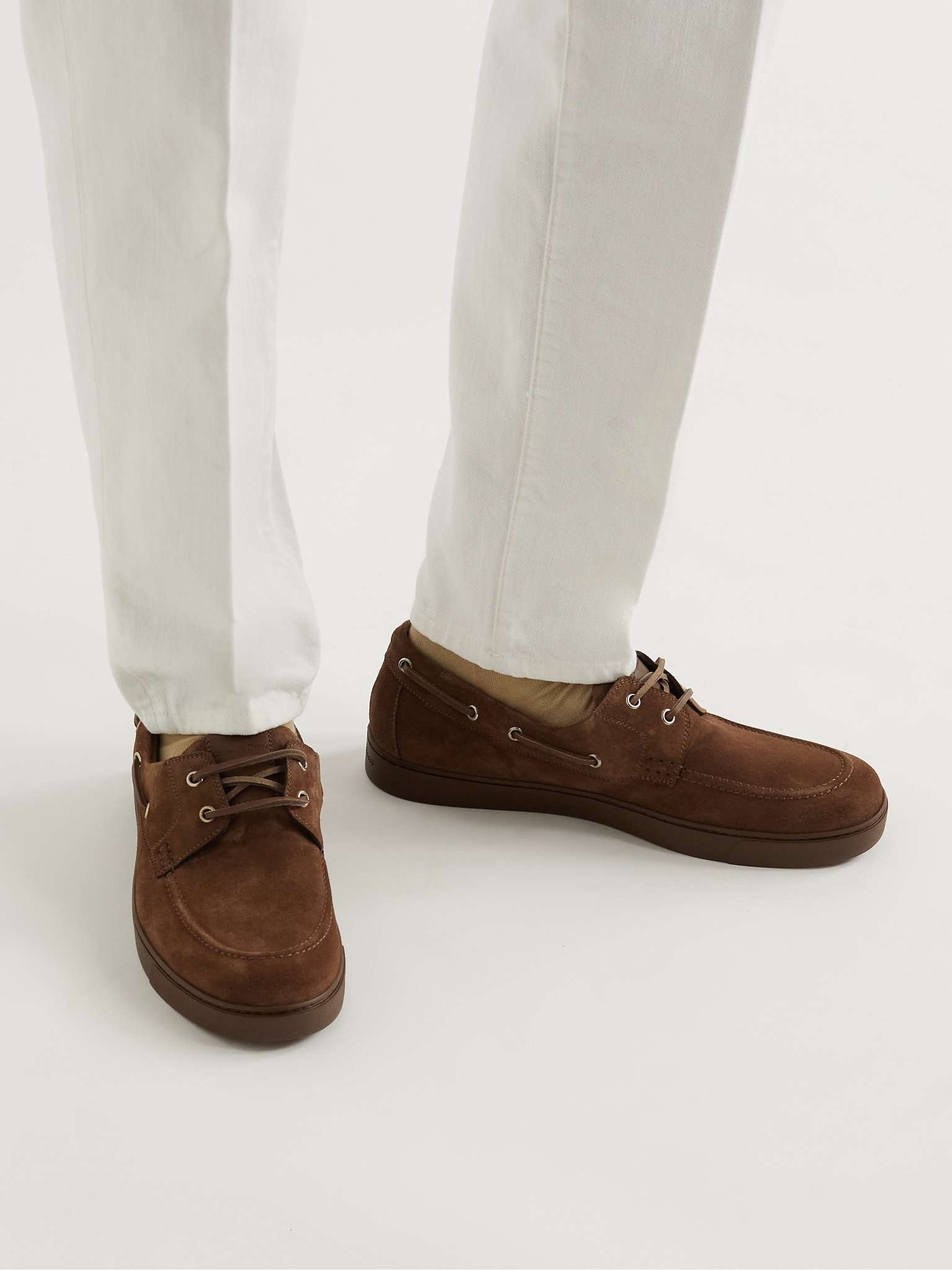 Suede Boat Shoes - 2