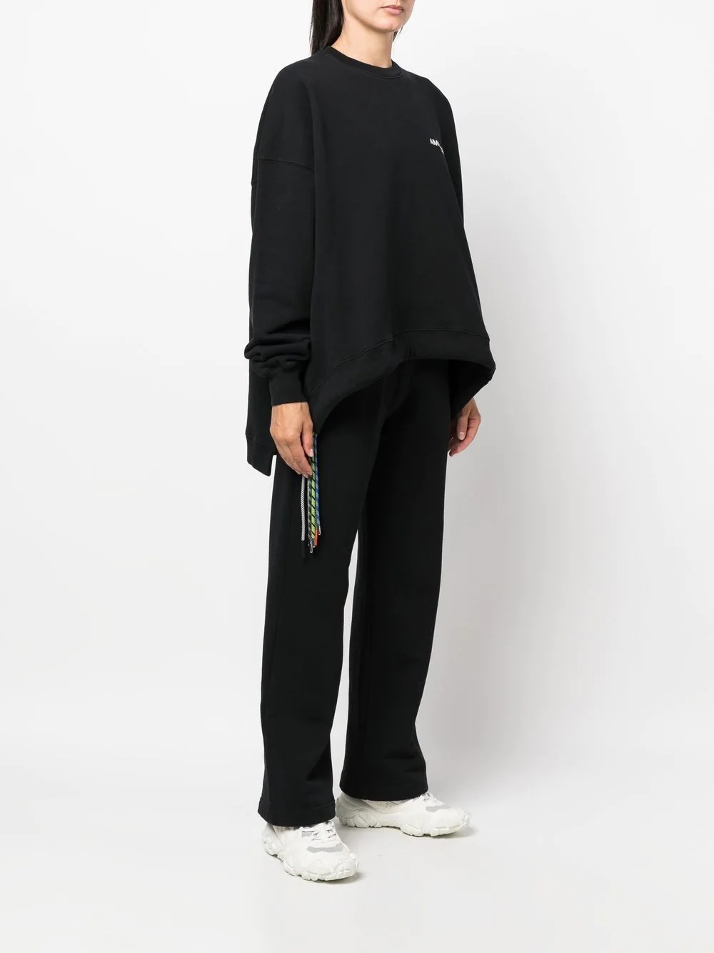 logo-print long-sleeve sweatshirt - 3