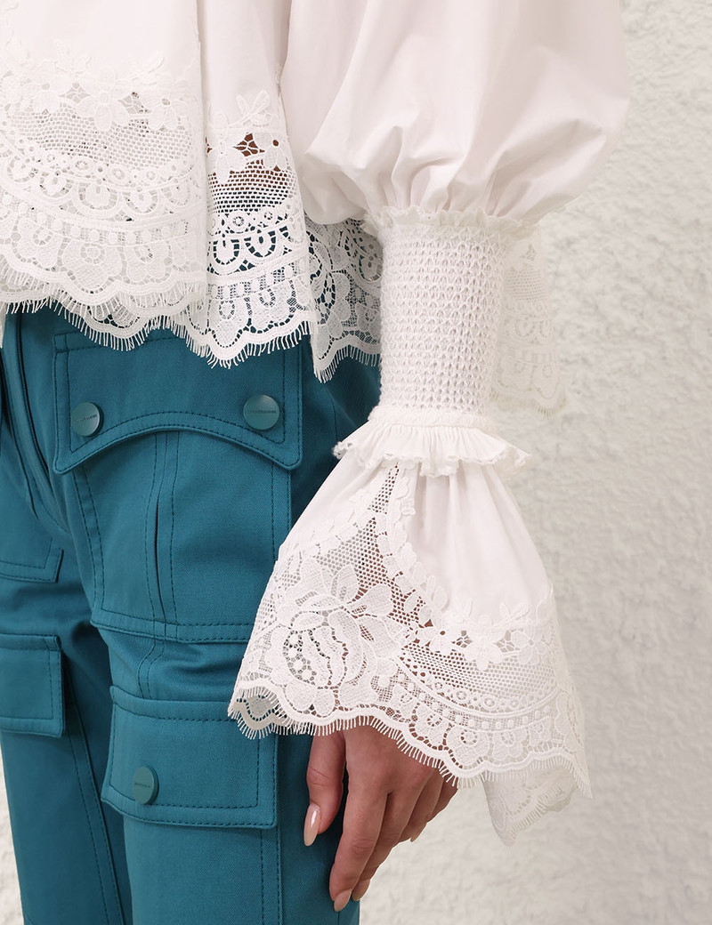 ALCHEMY SHIRRED BLOUSE 5