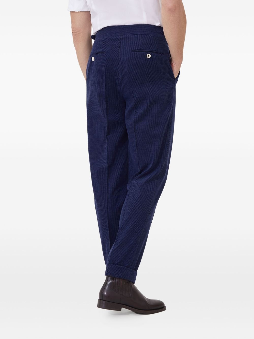 pleated tailored trousers - 4