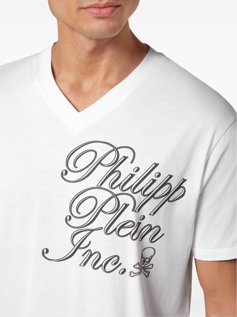 logo-print cotton T-shirt 5