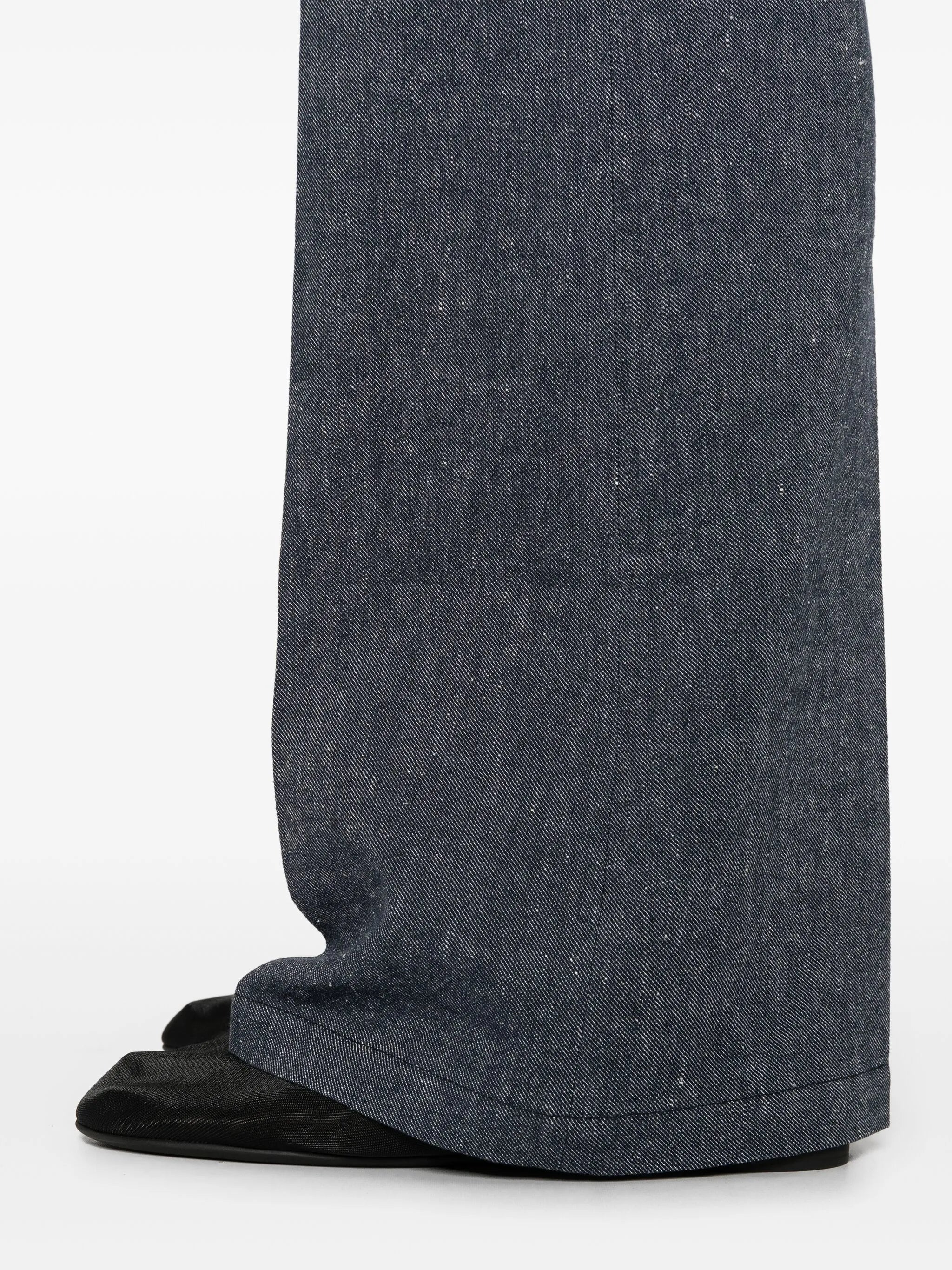 Mark Kenly Domino Tan Button-fly Trousers - 5