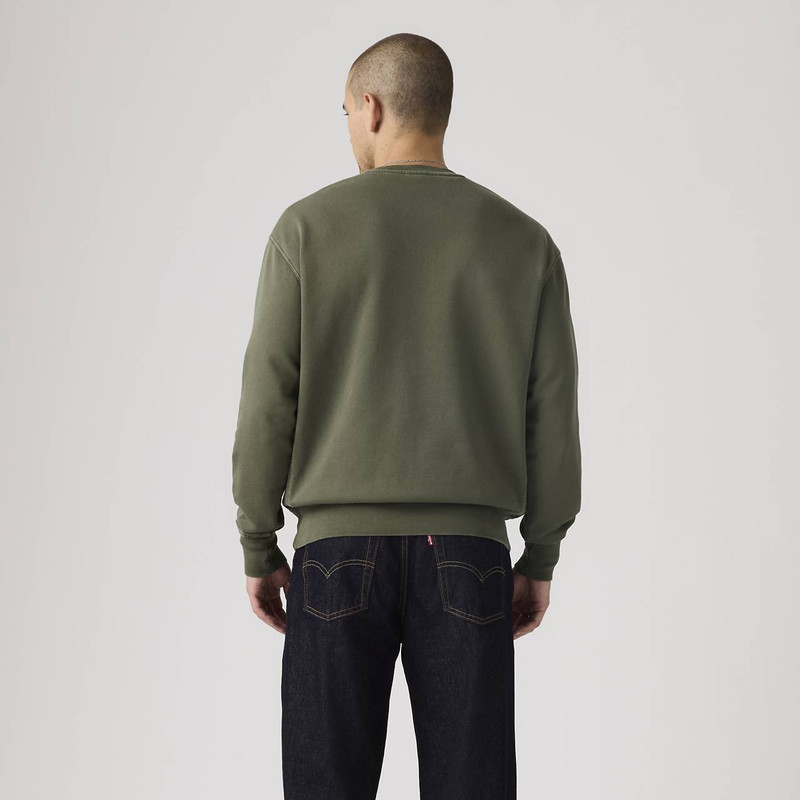 AUTHENTIC CREWNECK GARMENT DYE SWEATSHIRT 4