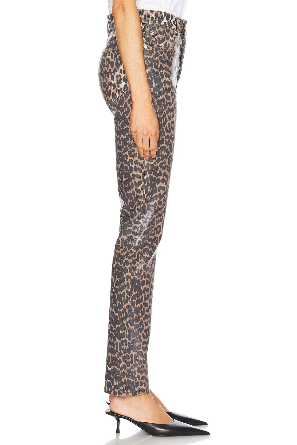 Foil Print Carri Chain Pant - 3