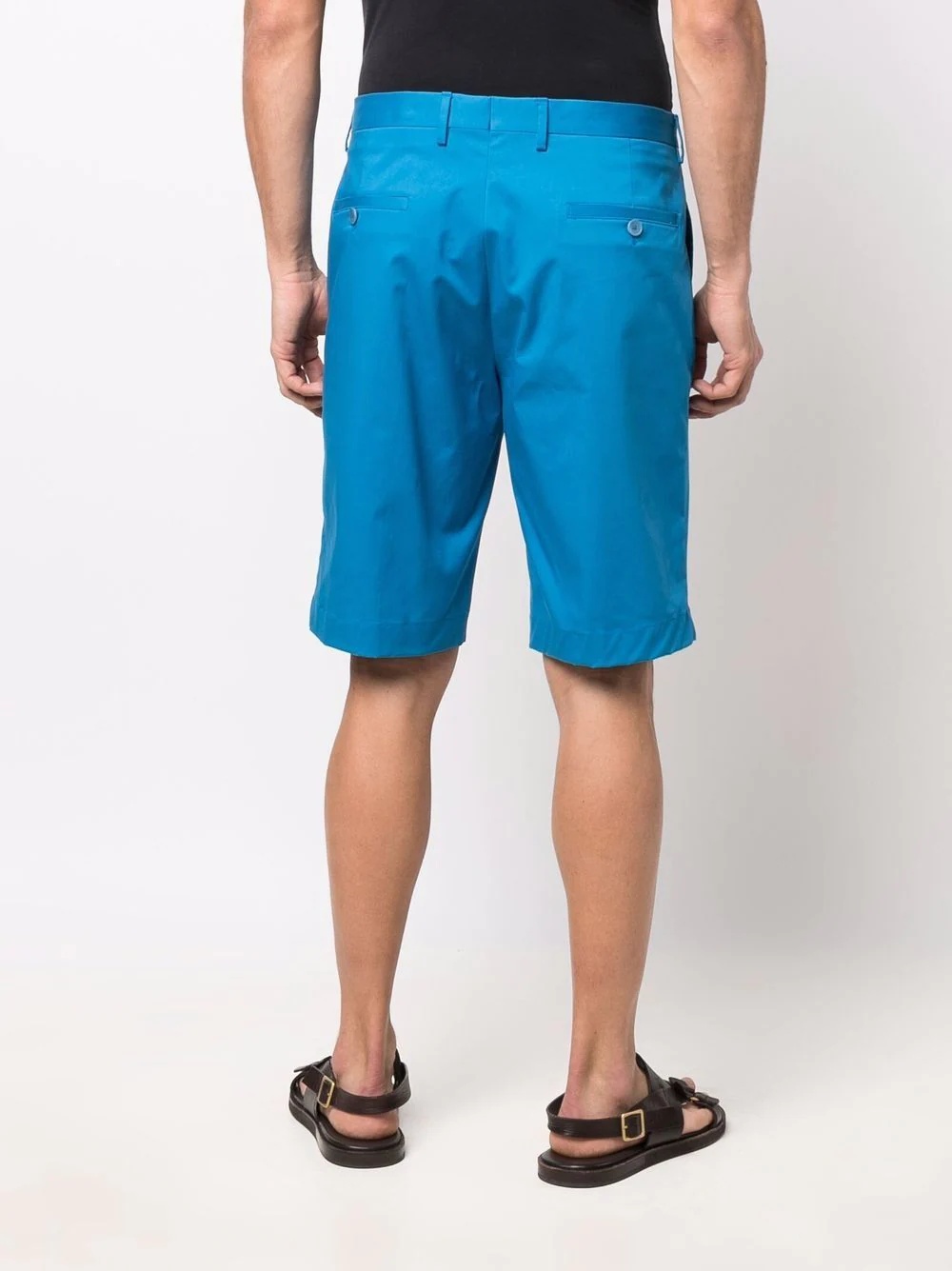 slim-cut chino shorts - 4