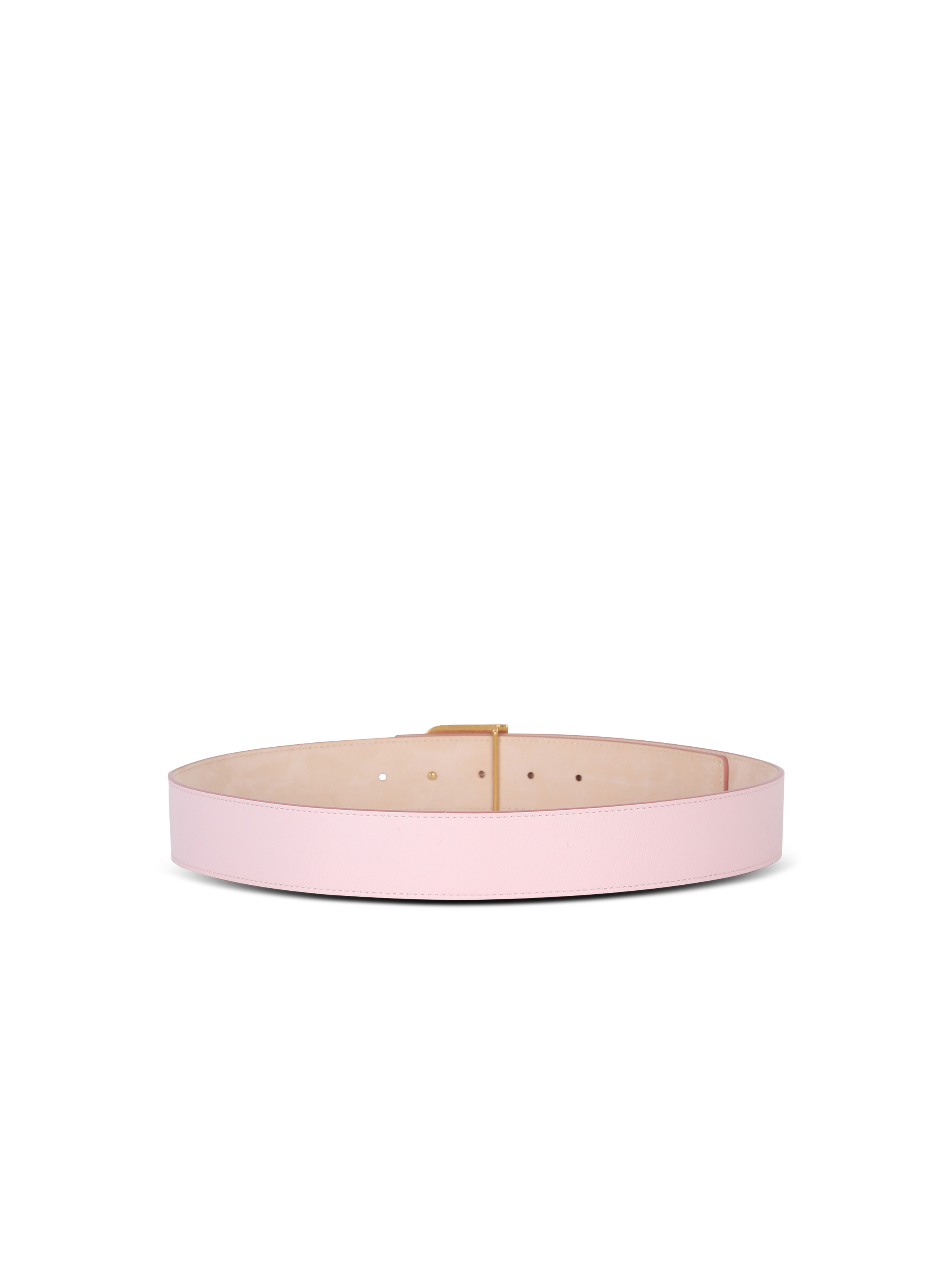 Smooth leather B-Belt belt - 3