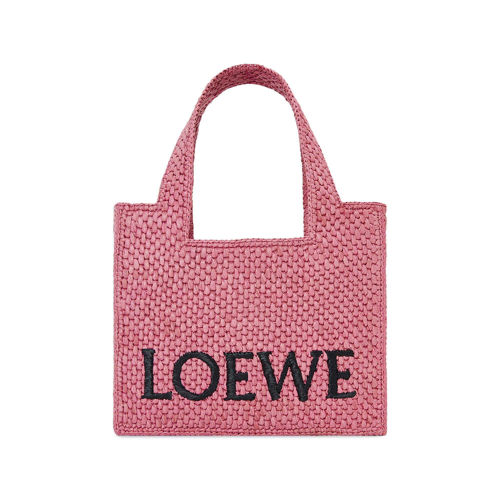 Loewe Font Tote Mini Bag 'Sunset/Pink' - 1