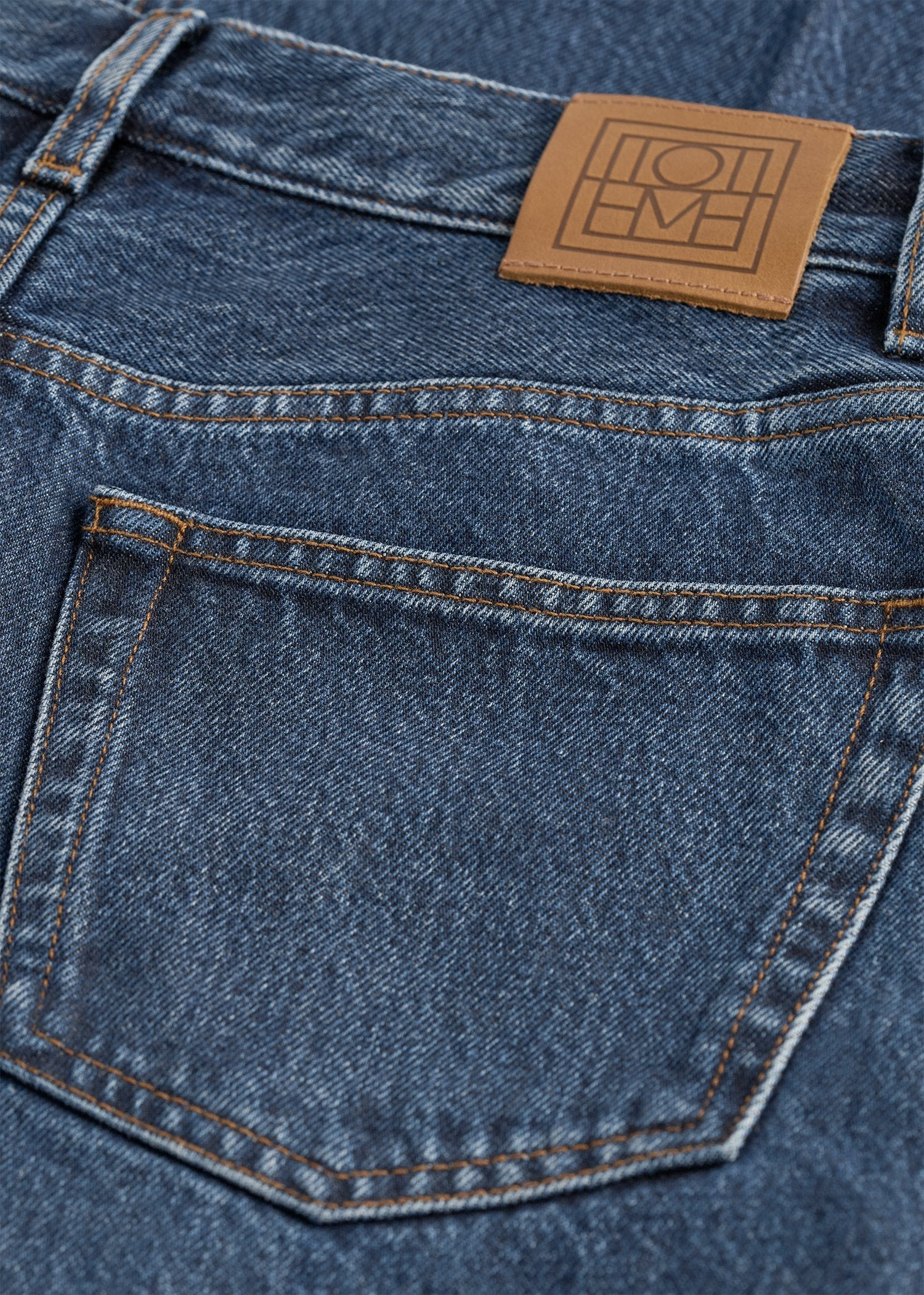 Wide leg denim dark blue - 6