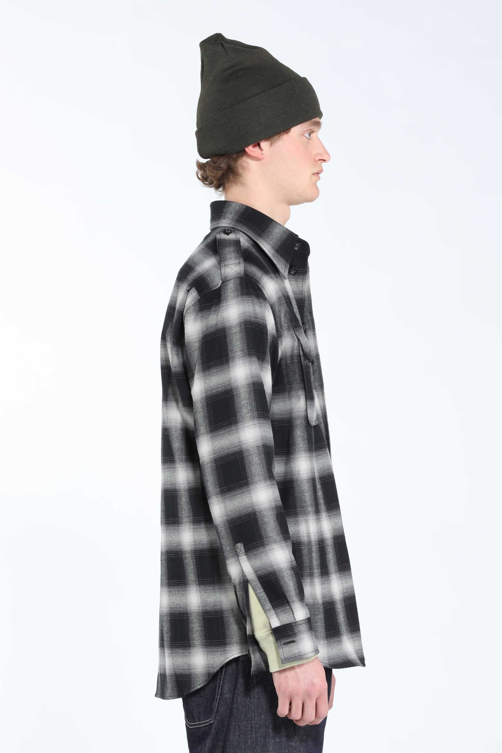 CHECKED COTTON SHIRT - 3