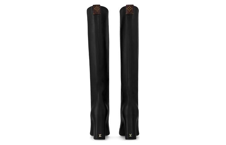 (WMNS) LOUIS VUITTON Donna High Boots 'Black' 1ABU6D - 3