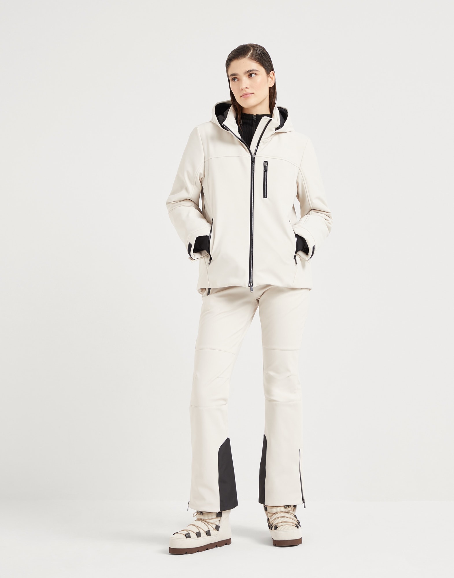 Bonded techno fabric mountain jumpsuit - 4