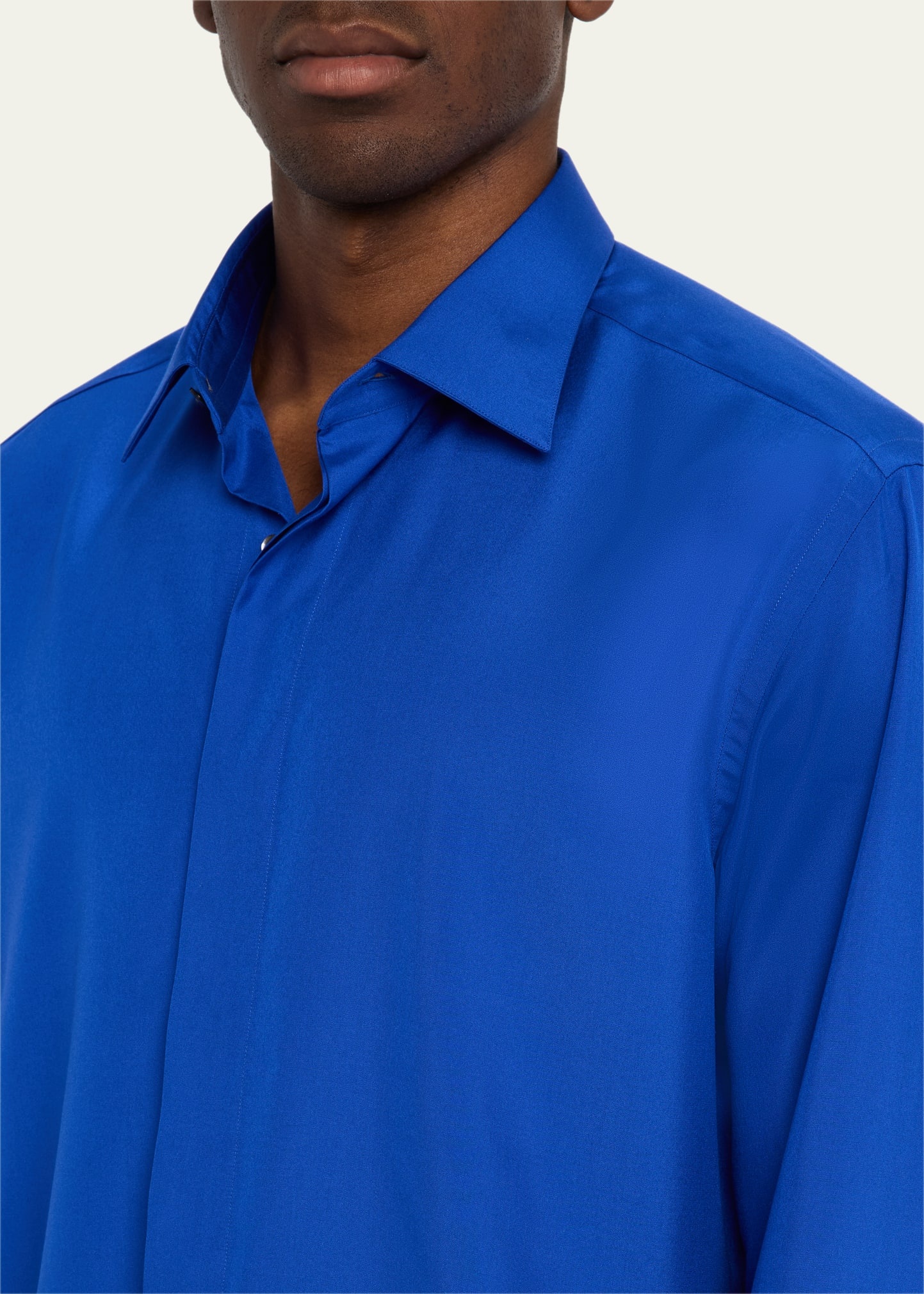 Men's WWX 80th Anniversary Silk Covered-Placket Sport Shirt - 4