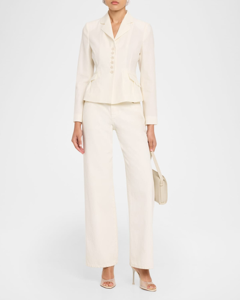 RÙADH The Blair Slim Wool-Silk Jacket outlook