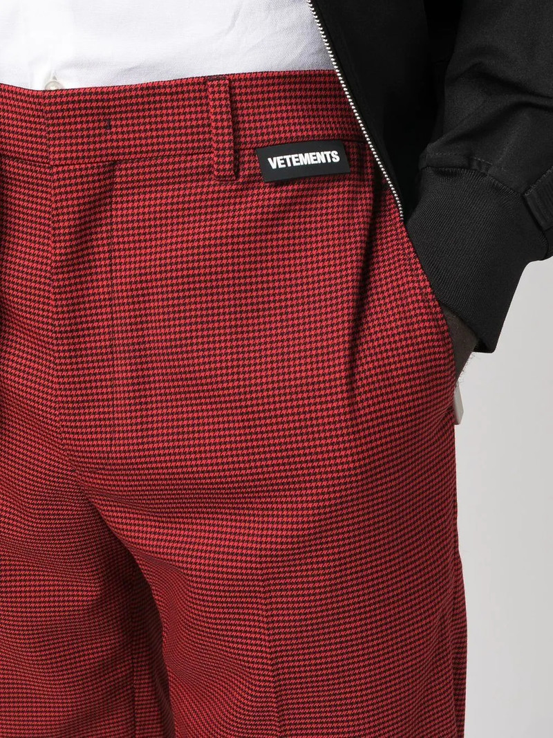 houndstooth tailored shorts 5