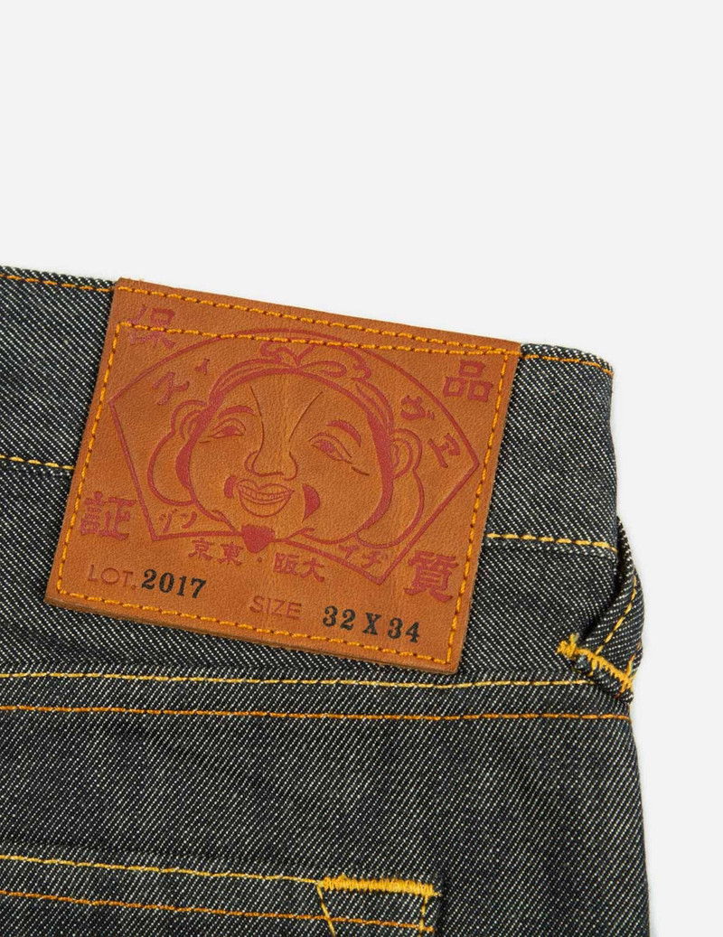 DAICOCK PRINT WITH EMBROIDERED KAMON CARROT FIT JEANS #2017 7