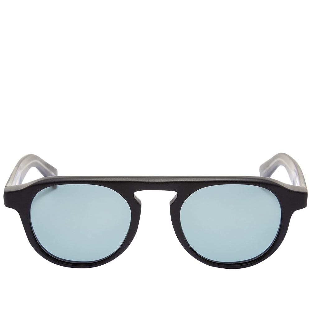 Garrett Leight Harding 49 Matte Black Sunglasses - 2