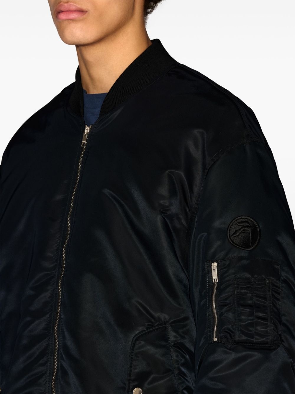 padded bomber jacket - 6