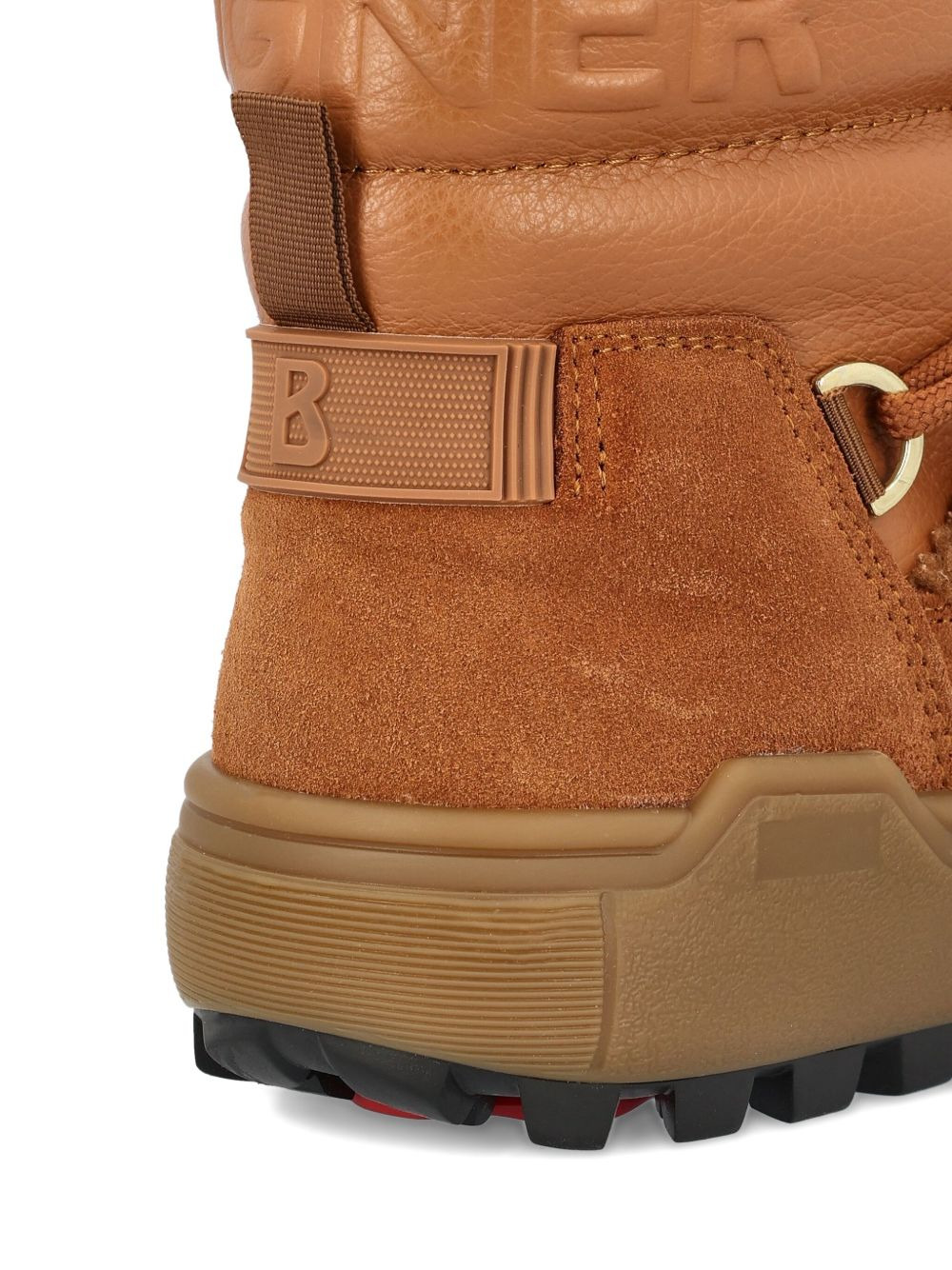 shearling leather ankle boots - 3
