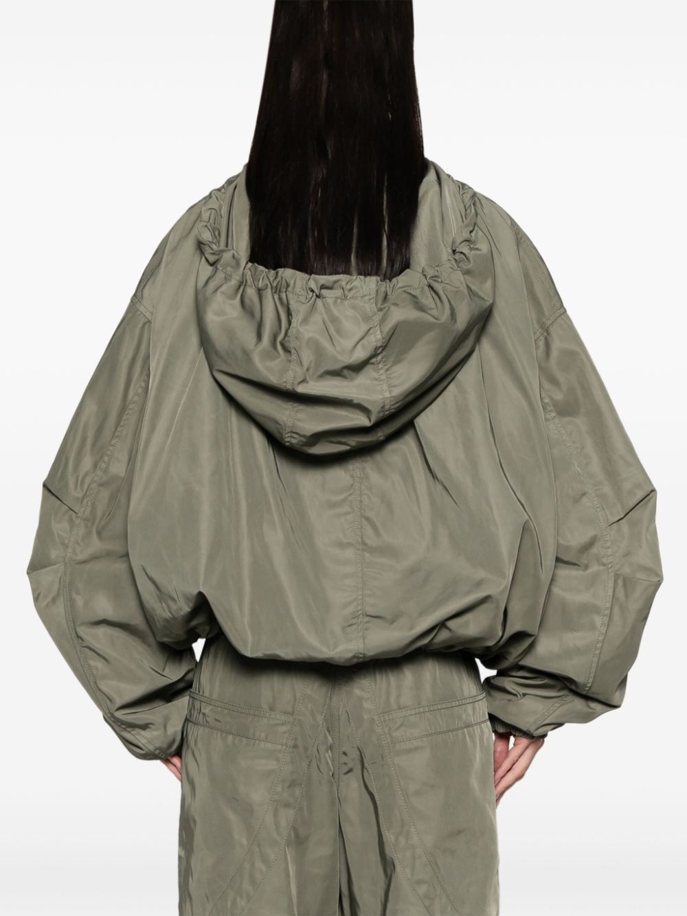 hooded bomber jacket - 4