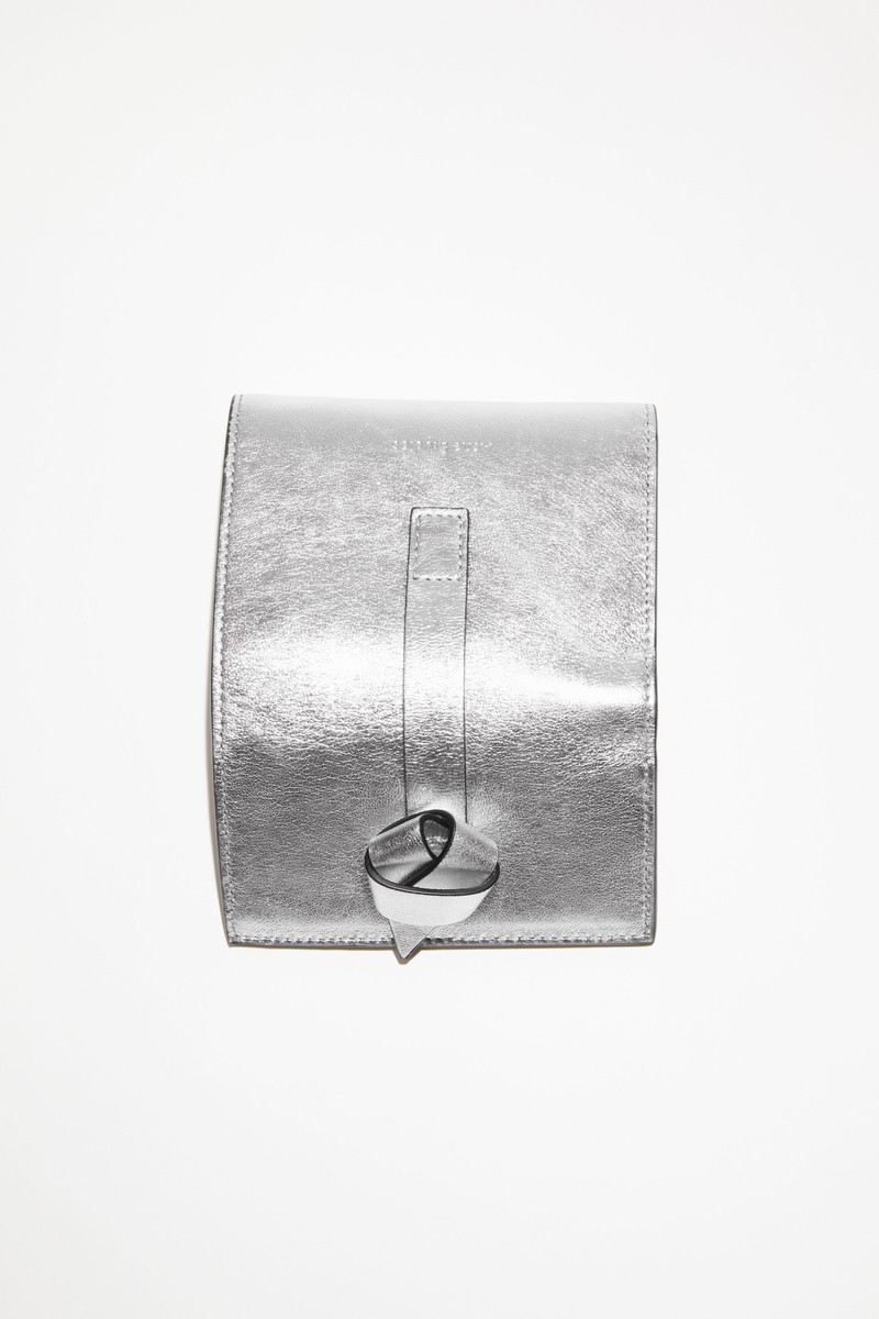 Musubi folded wallet - Silver 3