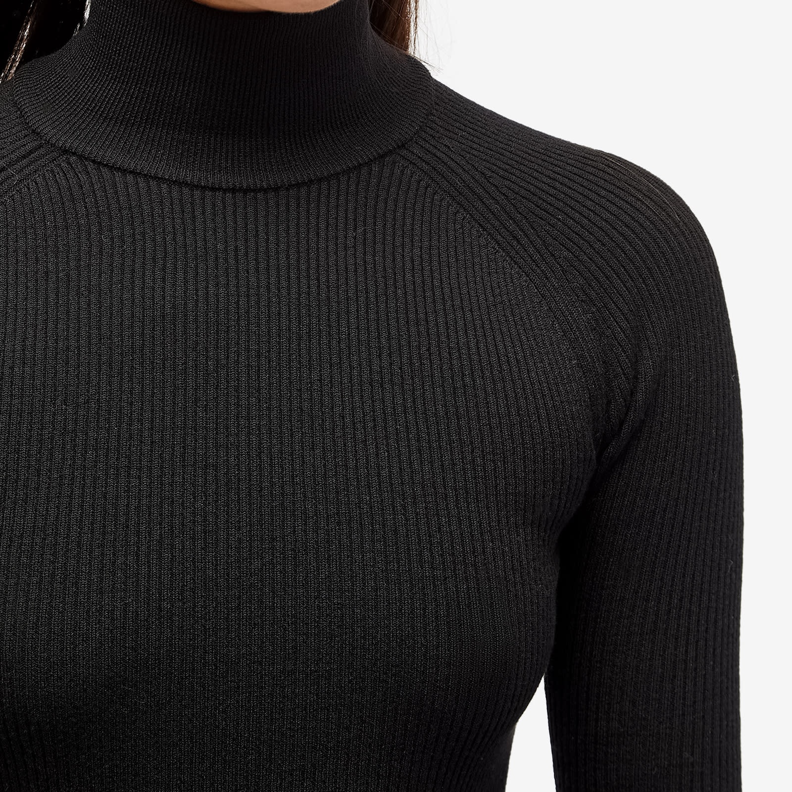 Max Mara Canard Fitted High Neck Jumper - 5