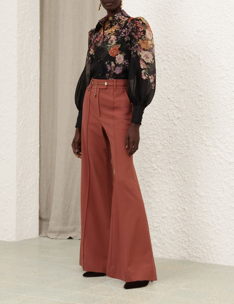 PAVILION TIE NECK BLOUSE 8