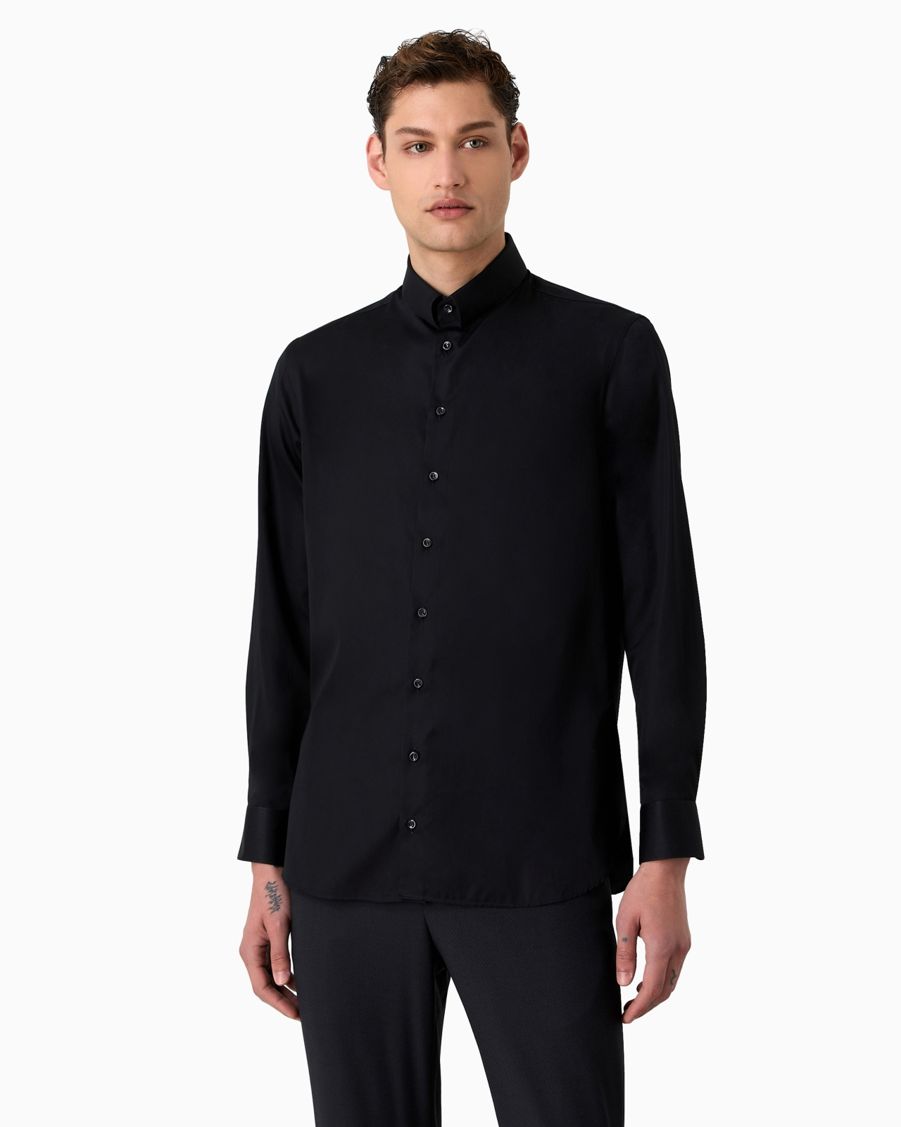 Luxury cotton twill shirt - 2