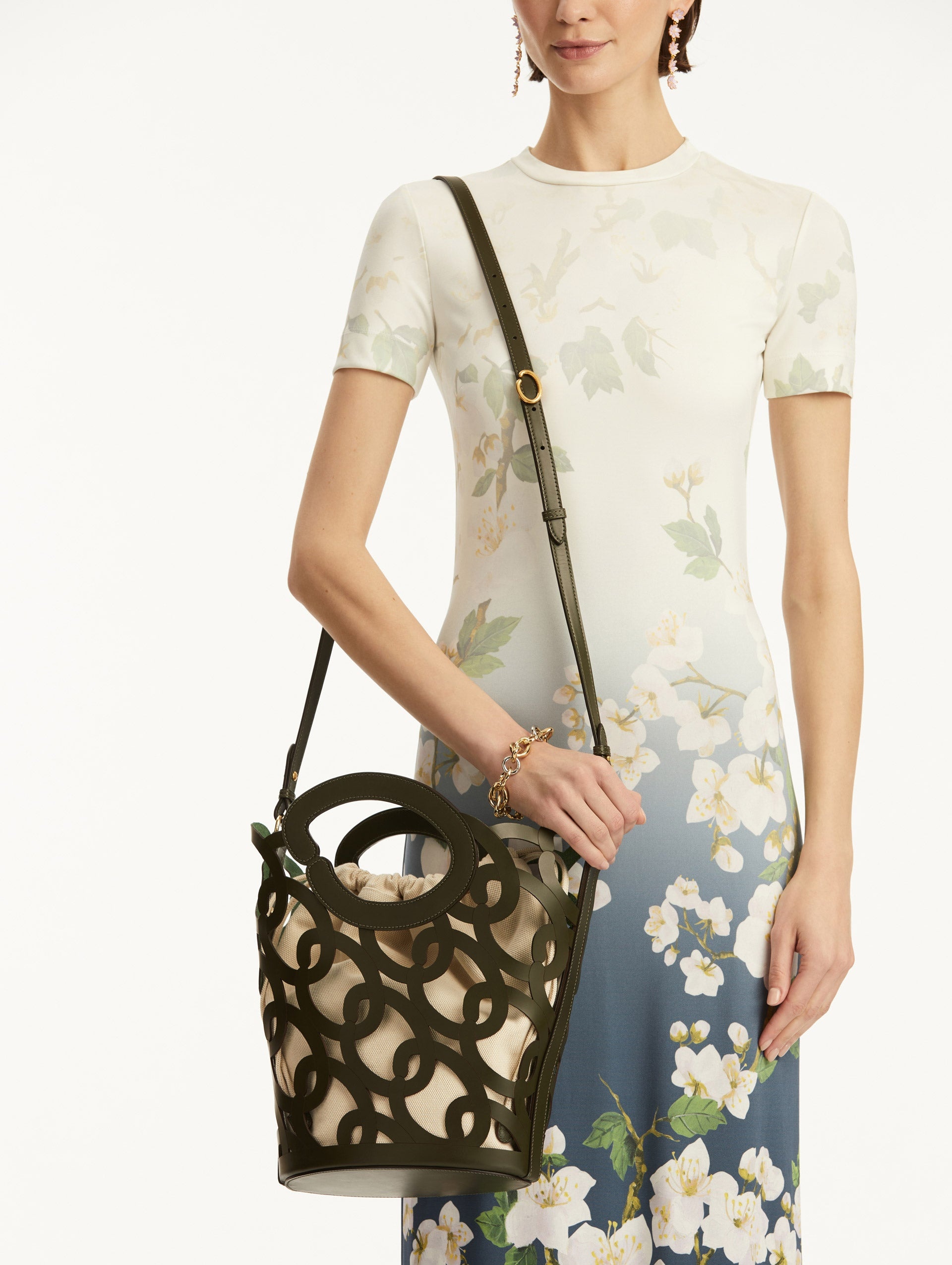 OSCAR CHAIN-LINK LEATHER TOTE - 2