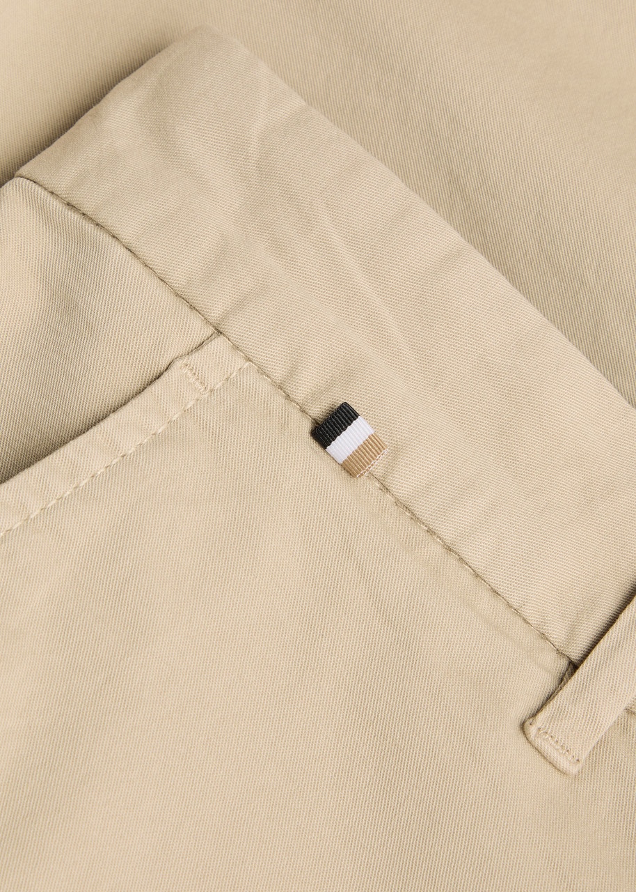 Boss H-slice Stretch-cotton Shorts - 5