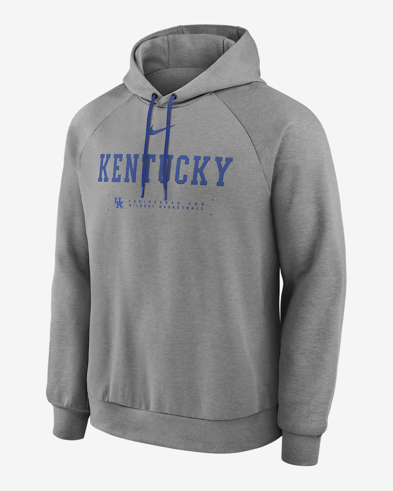 Kentucky Courtside Basketball Practice Men's Nike Dri-FIT Pullover Hoodie 1