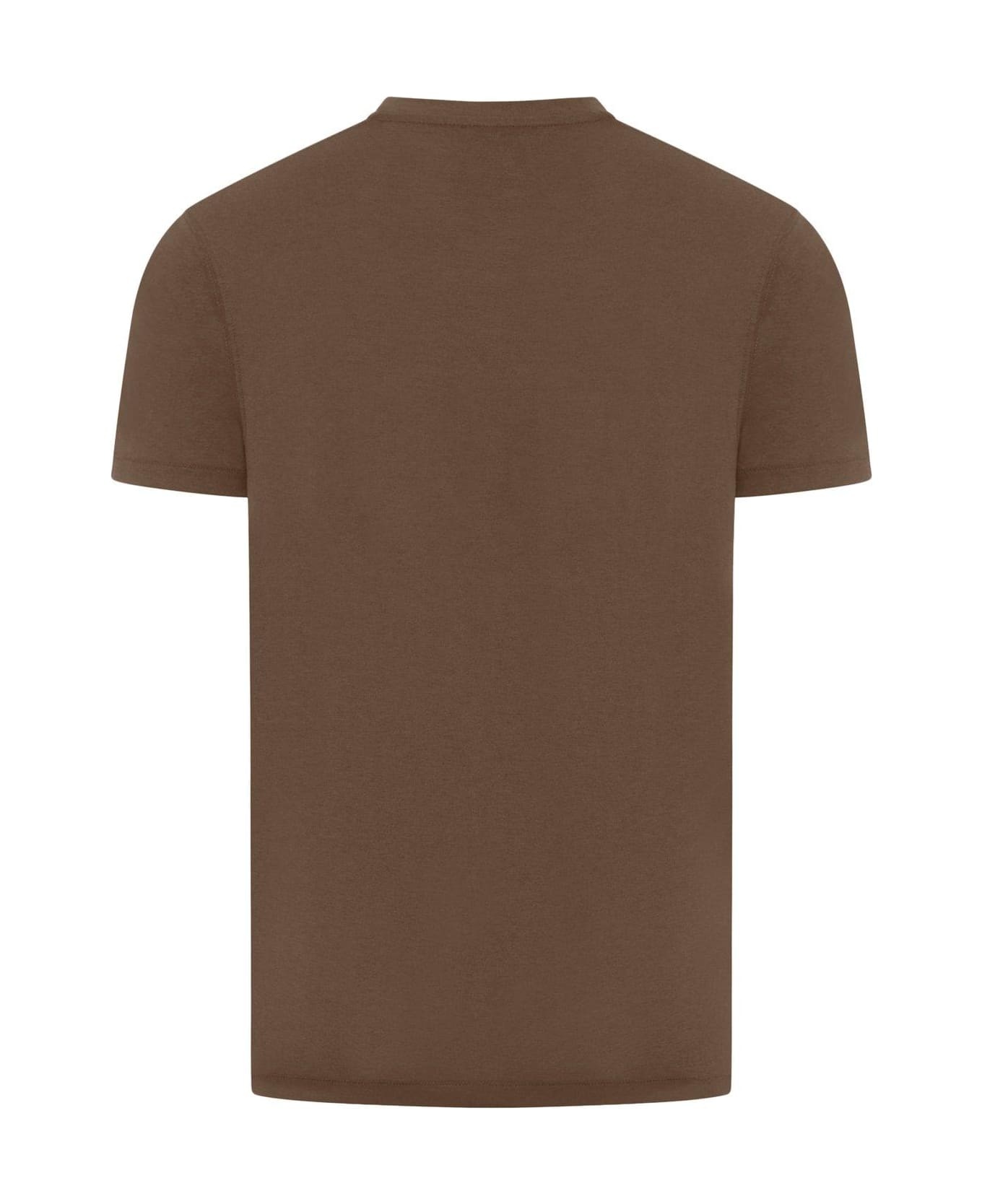 Short Sleeved Crewneck T-shirt - 2