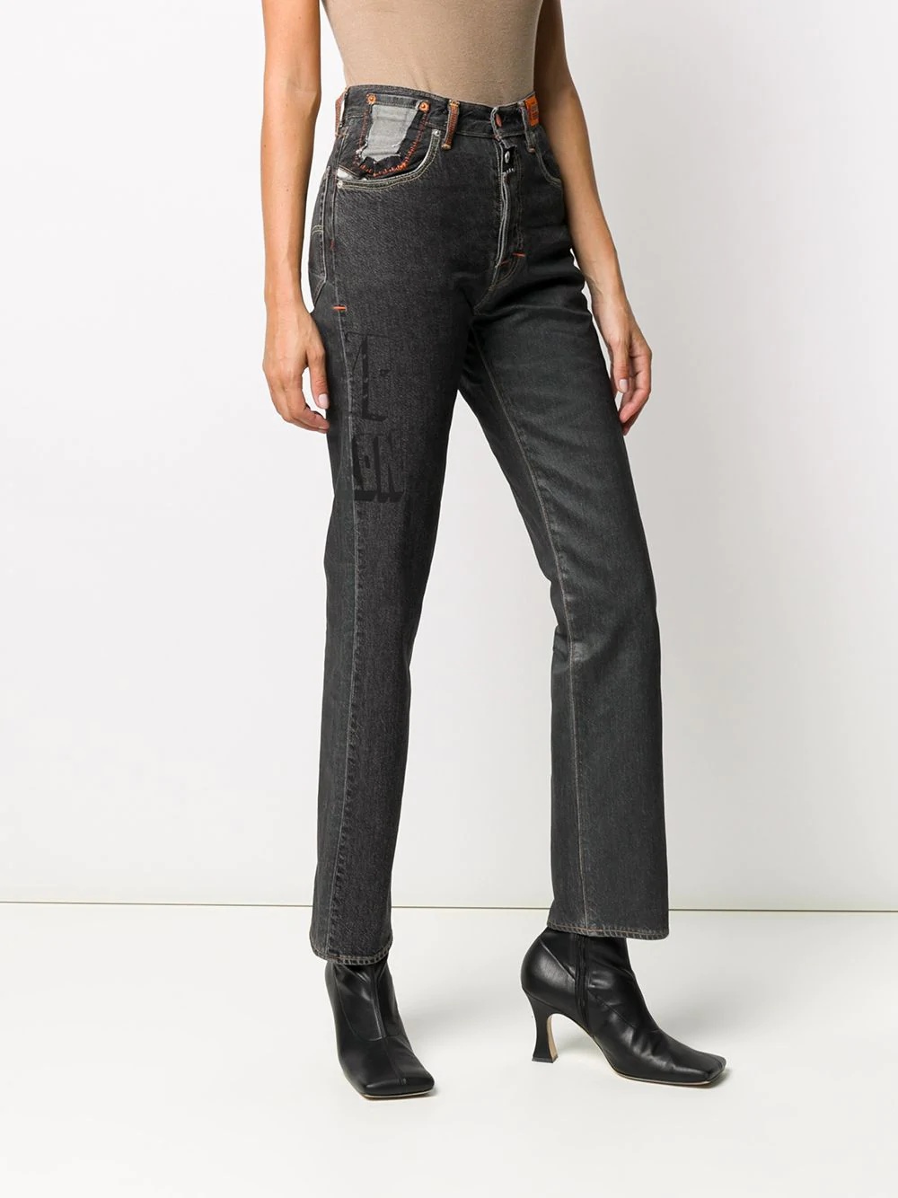 x Levis high-rise straight leg jeans - 3