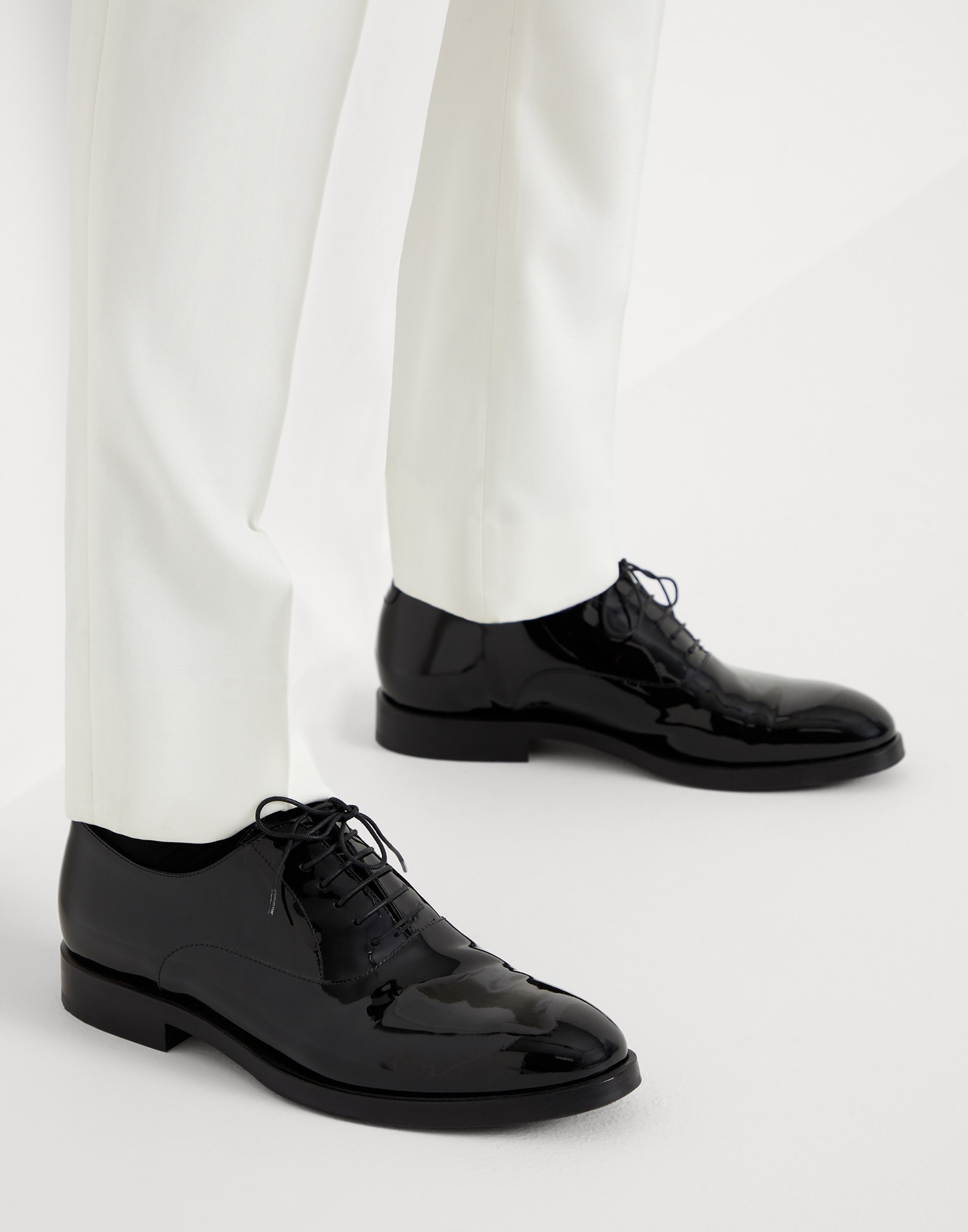 Patent calfskin Oxford - 4