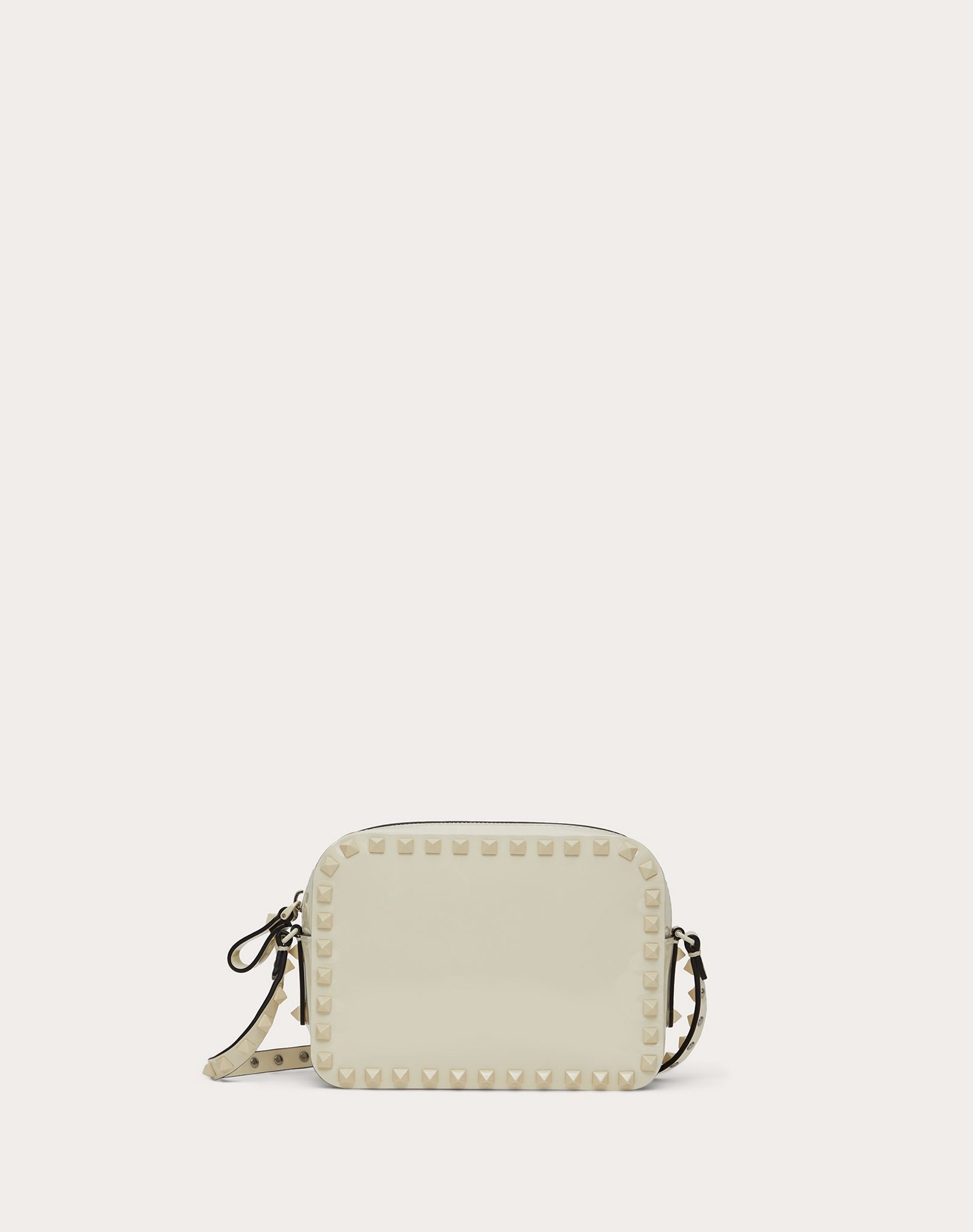 Small Rockstud Patent Leather Crossbody Bag - 1