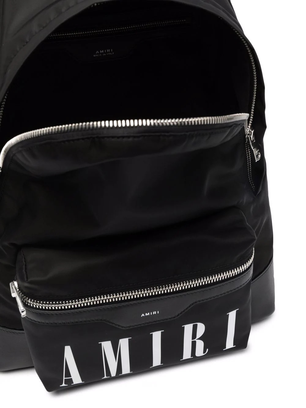 central logo print backpack - 5