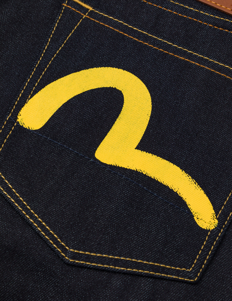 Yellow Seagull Print Regular Fit Jeans #2000 5