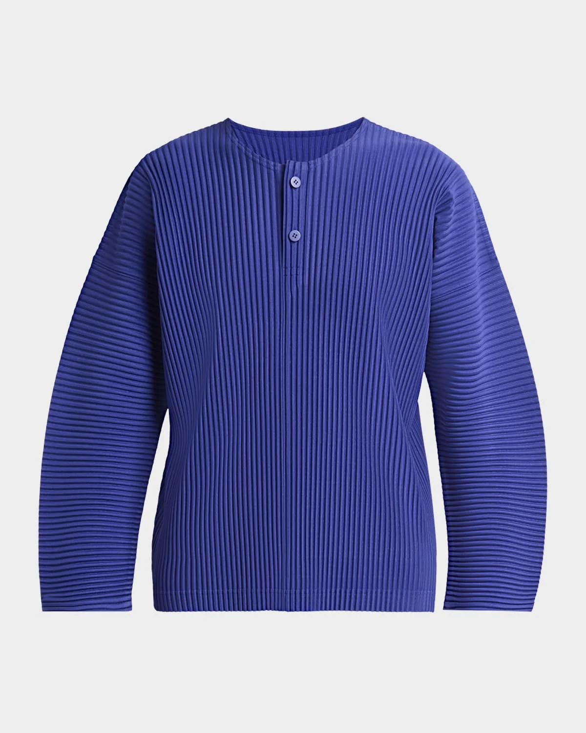 Men's Monthly Colors Pleated Long-Sleeve Shirt - 1