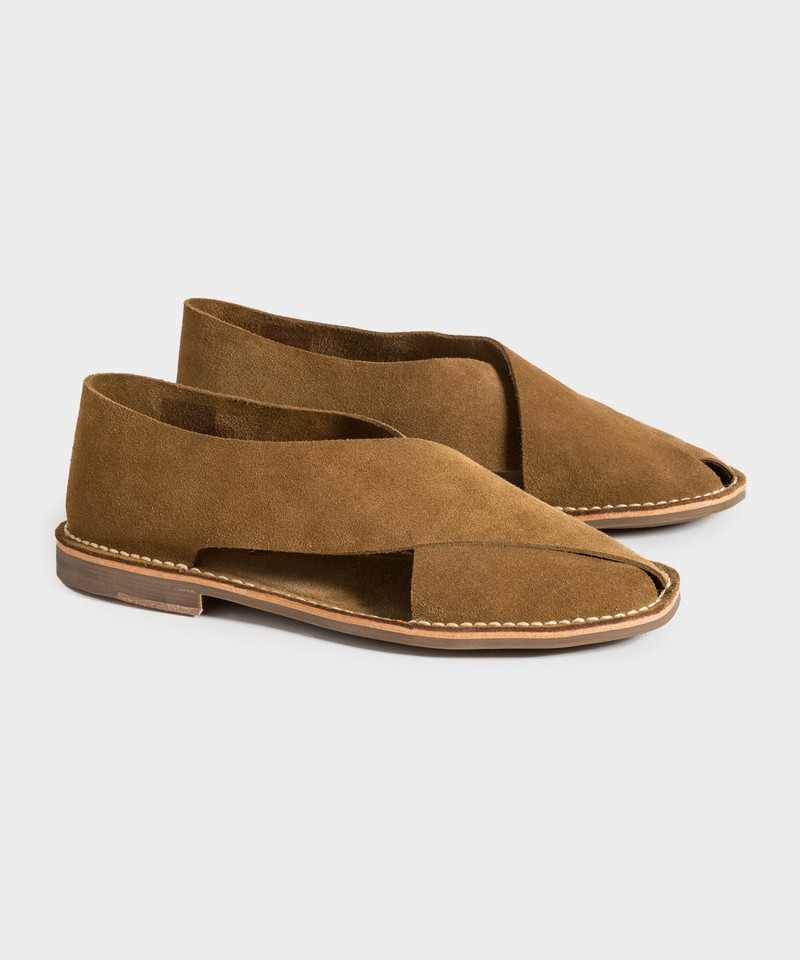 Jacques Solovière Biarritz Maracca Suede Sandal 1