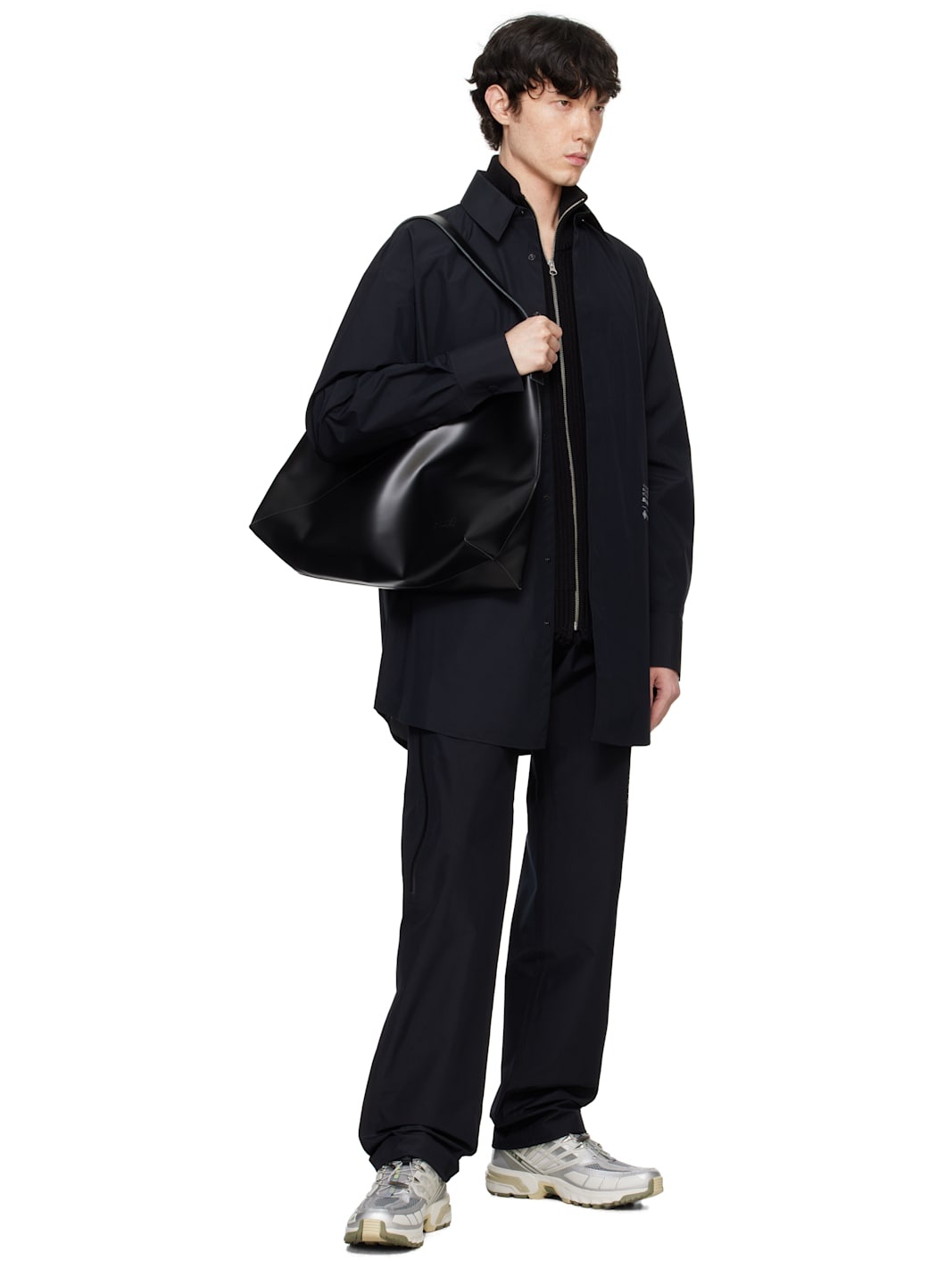 Black Salomon Edition Taffeta Trousers - 4