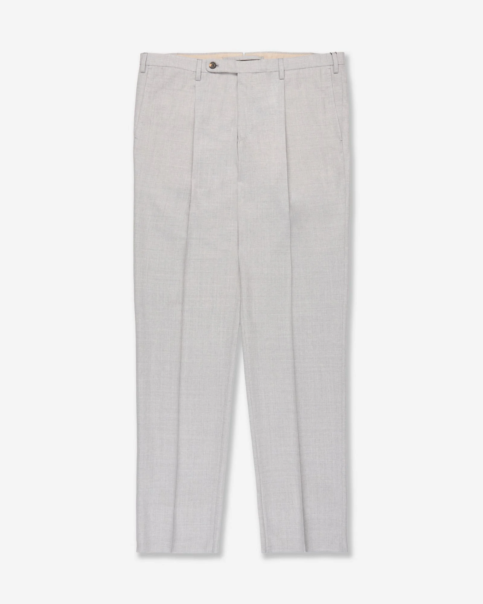 Regular-fit Tropical wool trousers - 1