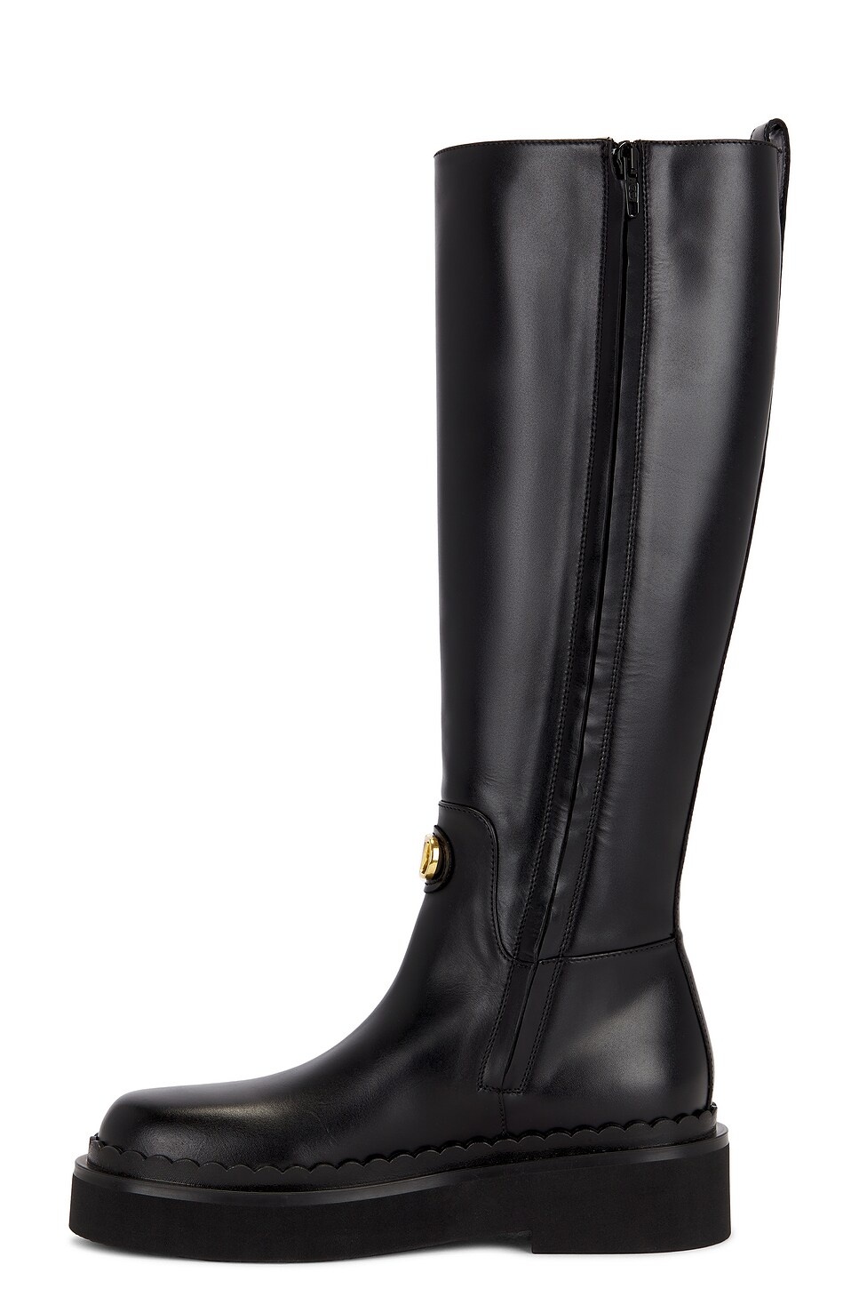 V Logo Signature Boot - 5