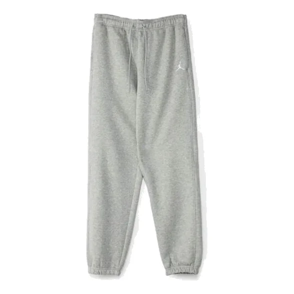 (WMNS) Air Jordan Brooklyn Fleece Sweatpants 'Grey' FN4495-063 - 1