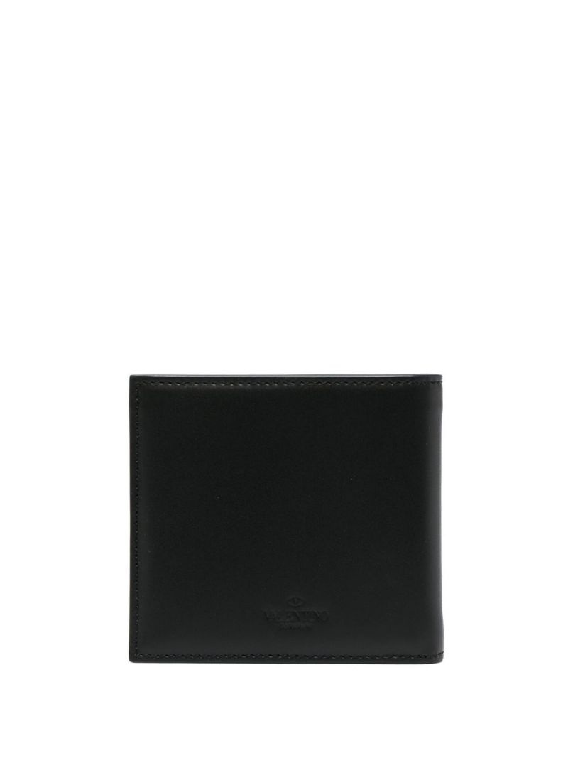 VLTN leather bifold wallet - 2