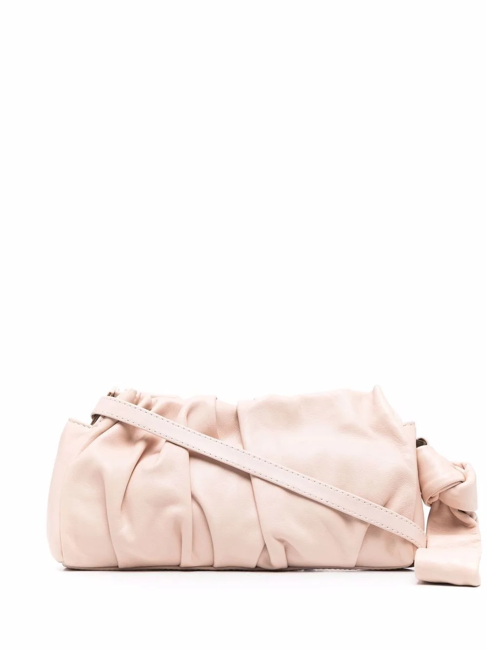 Knots ruched crossbody bag - 1