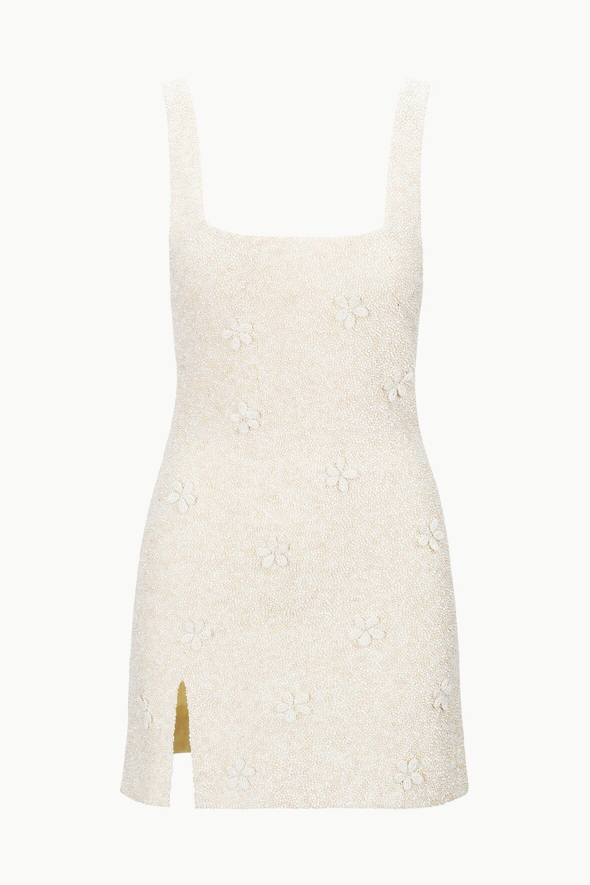 STAUD LE SABLE DRESS IVORY - 1