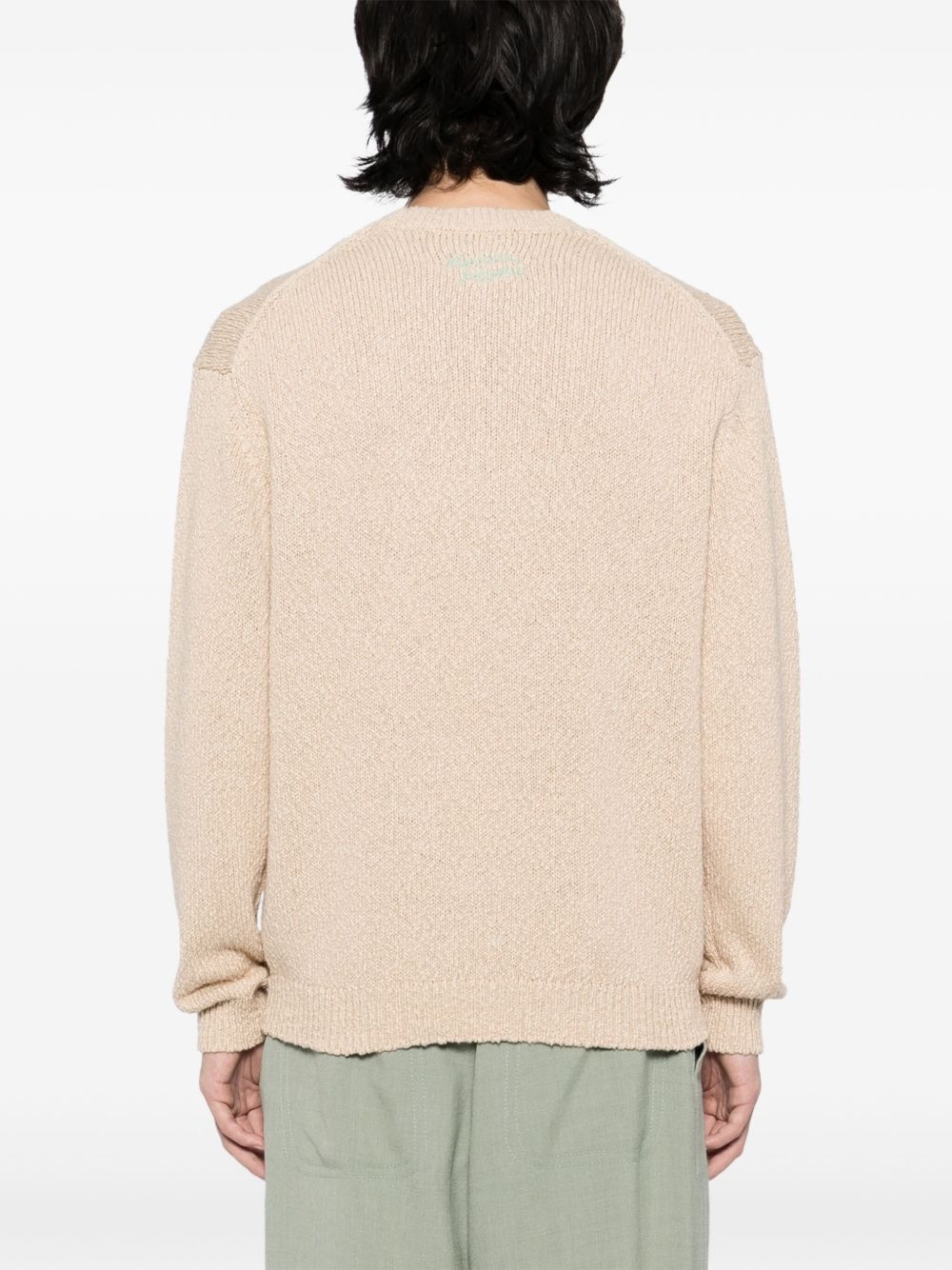 Abstract Daisy intarsia jumper - 4