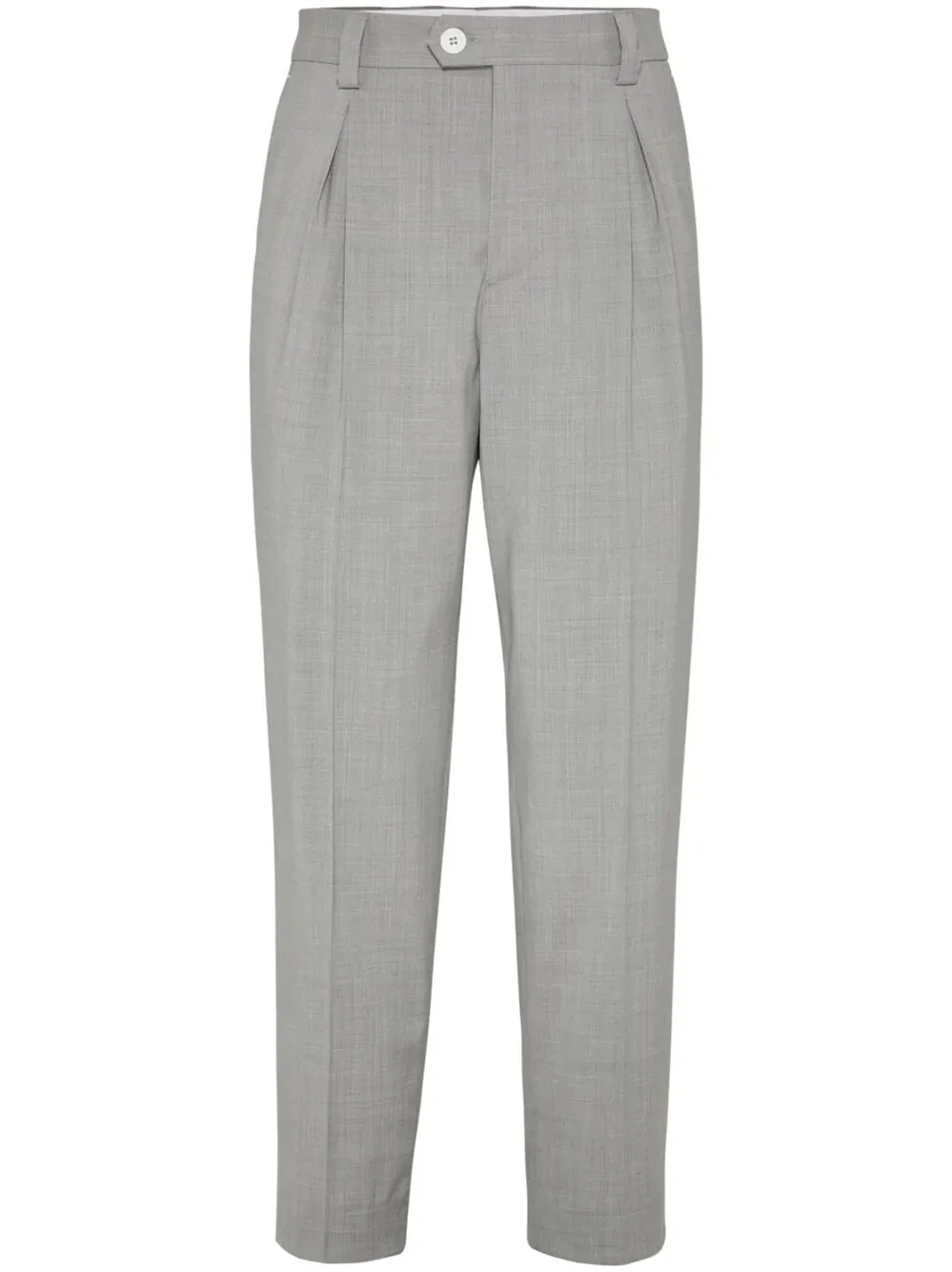 Virgin Wool Pants with Golf Tee Holder - 1