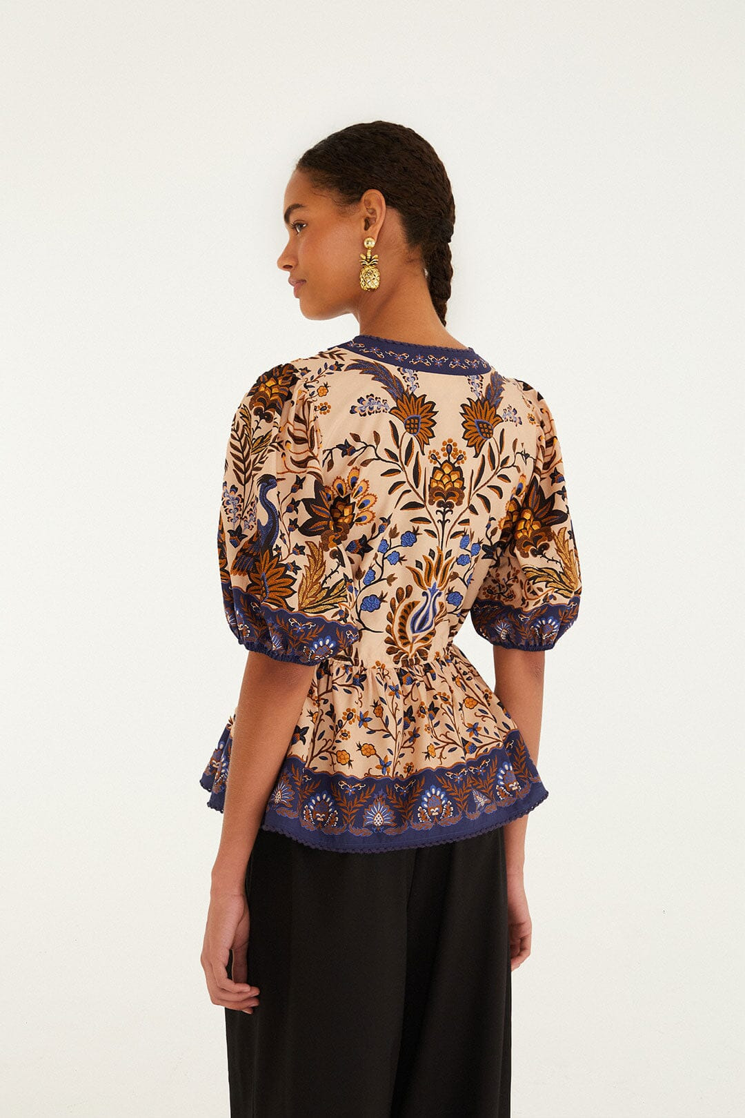 Pink Marvelous Garden Blouse - 3